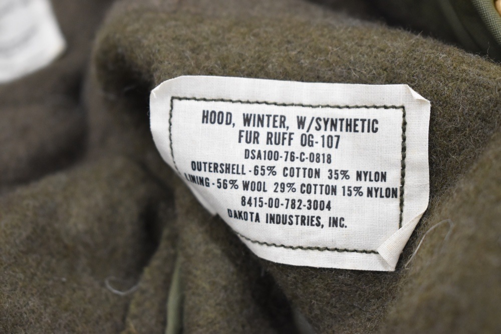 109531 [MC]  VINTAGE 65s US ARMY「M65 FISHTAIL PARKA」 フィッシュテールパーカー ヴィンテージ モッズコート