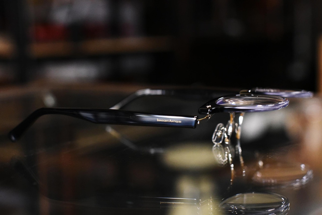 再入荷！ RF-G フリップリーディンググラス　「RAWGUN」 GRAY INNOCENT Original Products