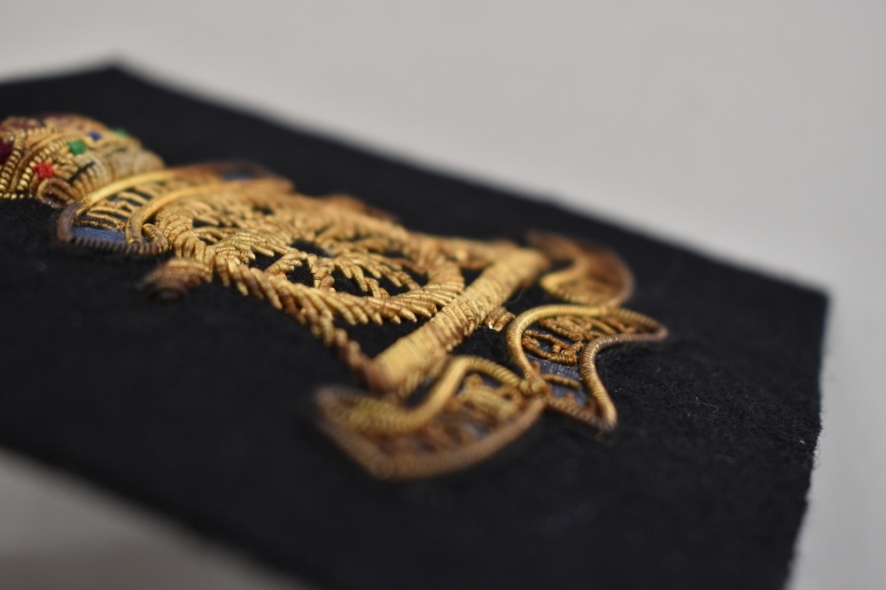 108513 「 Ubique Quofas Etgloria Ducunt」 パッチ MADE IN ENGLAND