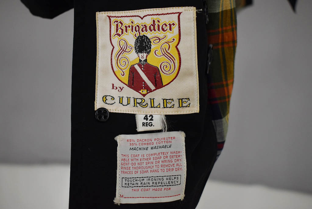 108989 [CO] 「CURLEE」ヴィンテージ ステンカラーコート