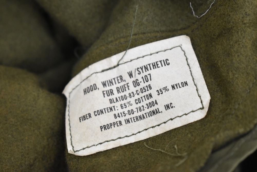 109530 [CO]  VINTAGE 65s US ARMY「M65 FISHTAIL PARKA」 DEAD STOCK フィッシュテールパーカー ヴィンテージ モッズコート