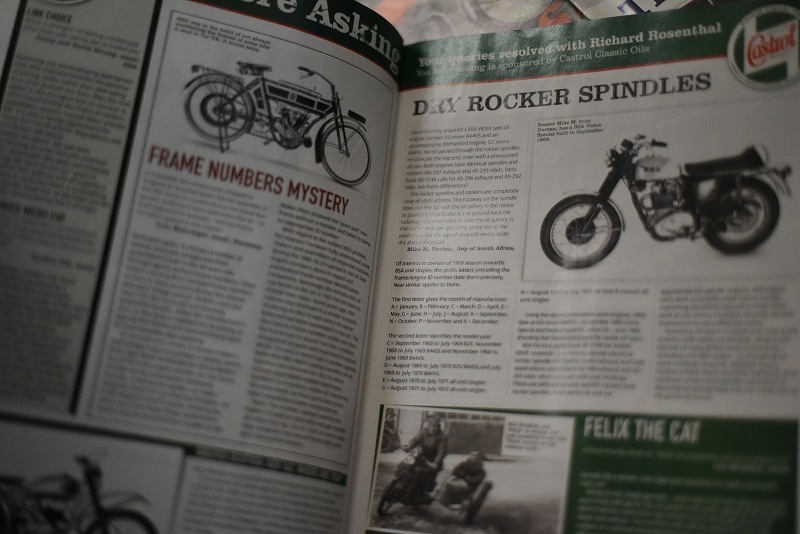 B0862 「MOTOR CYCLE」 モーターサイクル 12冊セット ヴィンテージ モーターサイクル誌 古本 雑誌