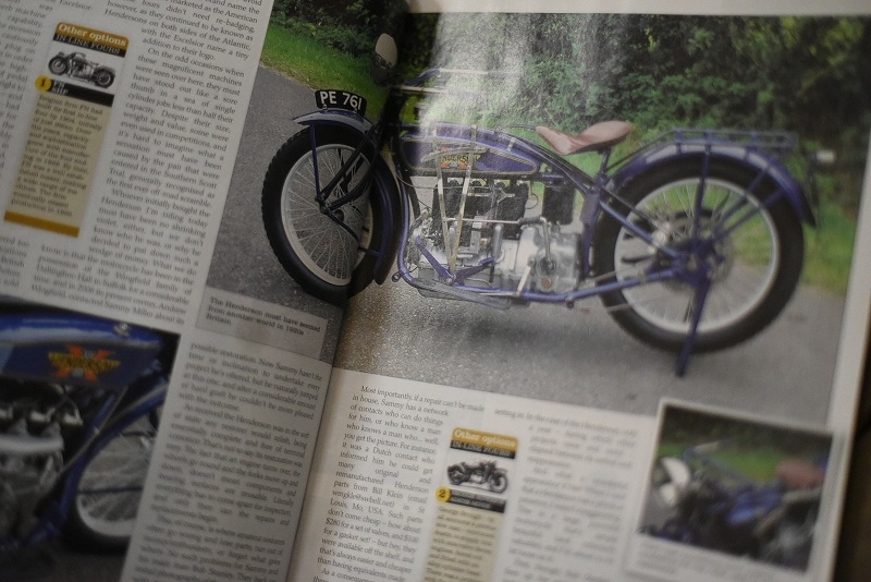B0862 「MOTOR CYCLE」 モーターサイクル 12冊セット ヴィンテージ モーターサイクル誌 古本 雑誌