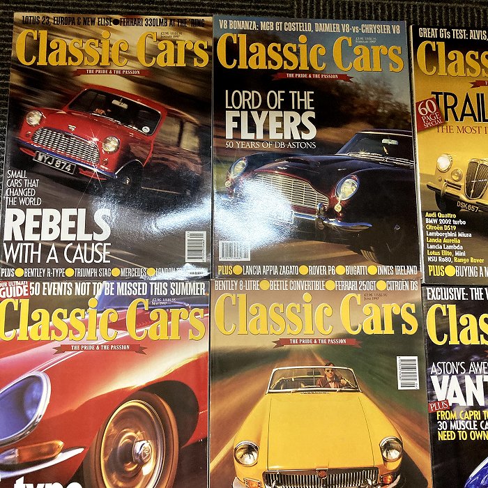 B1462 「CLASSIC CARS」1997 クラシックカー 12冊SET 英国旧車雑誌
