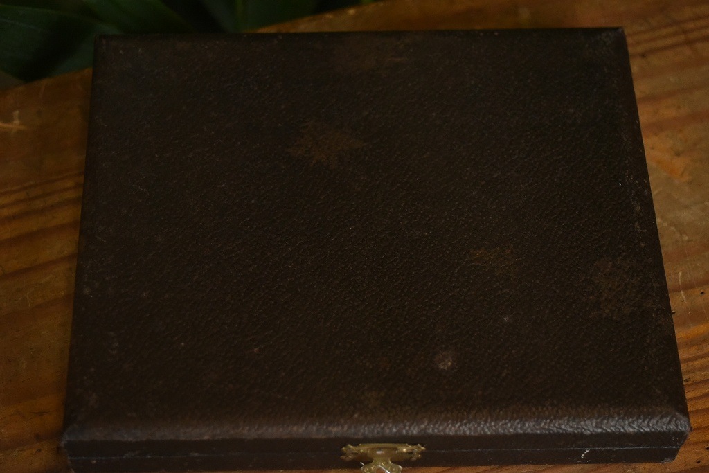 103810 ヴィンテージ　カトラリーボックス　箱　英国