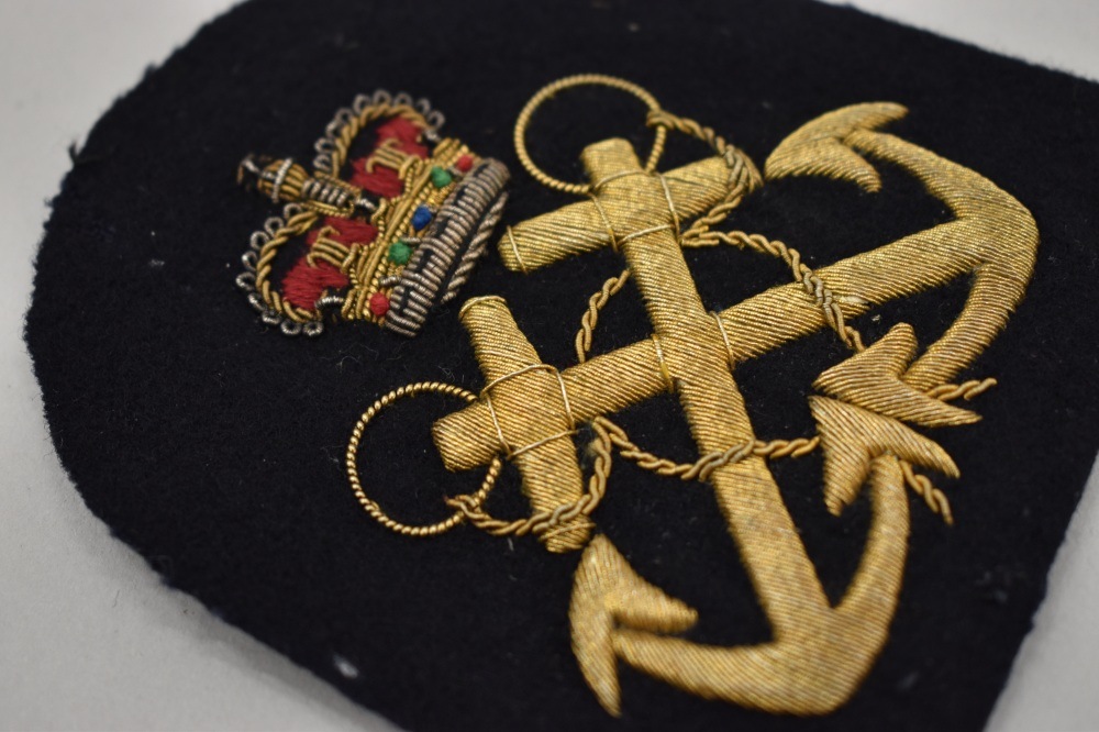 108515 「ROYAL NAVY」 パッチ　MADE IN ENGLAND