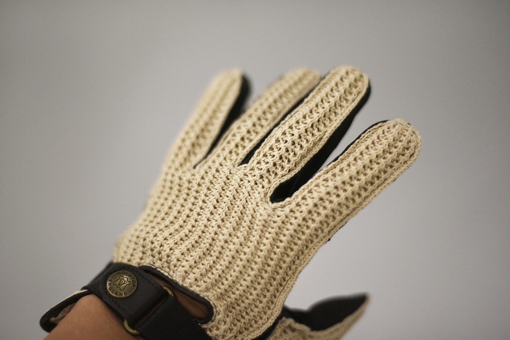 SD 英国 「GOLDTOP」 「Deerskin Leather String Back Driving Gloves」 DarkBrown 鹿革ドライビンググローブ