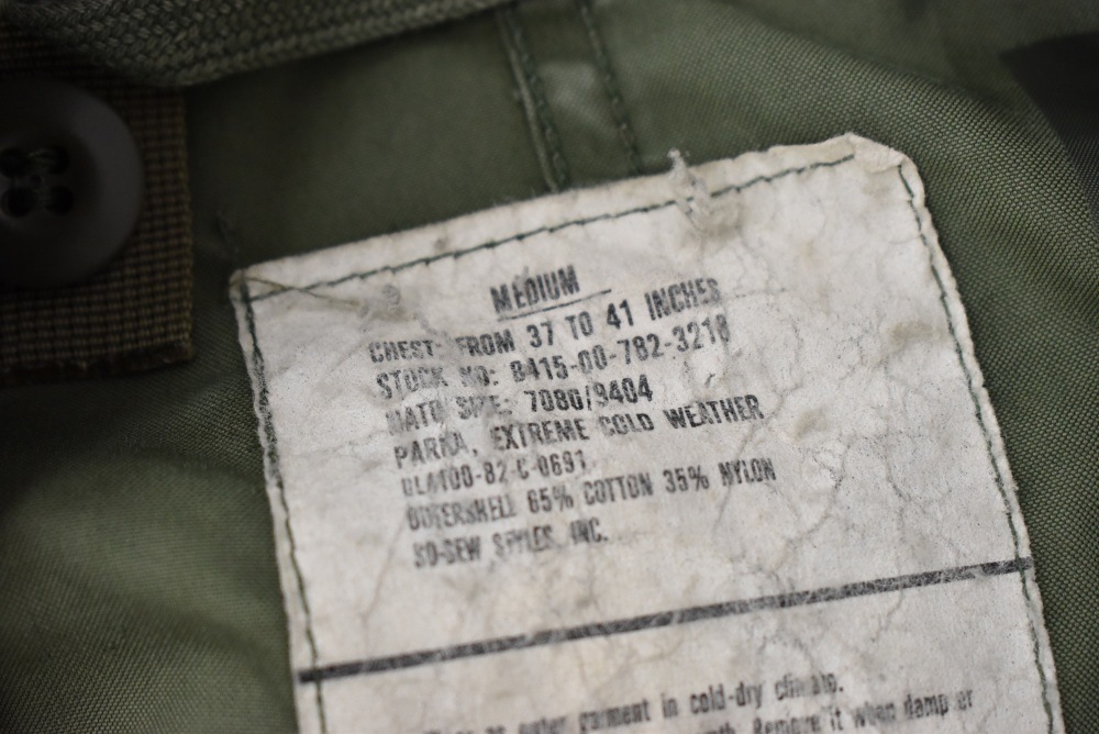 109272 [TF]  VINTAGE 65s US ARMY「M65 FISHTAIL PARKA」 フィッシュテールパーカー ヴィンテージ モッズコート