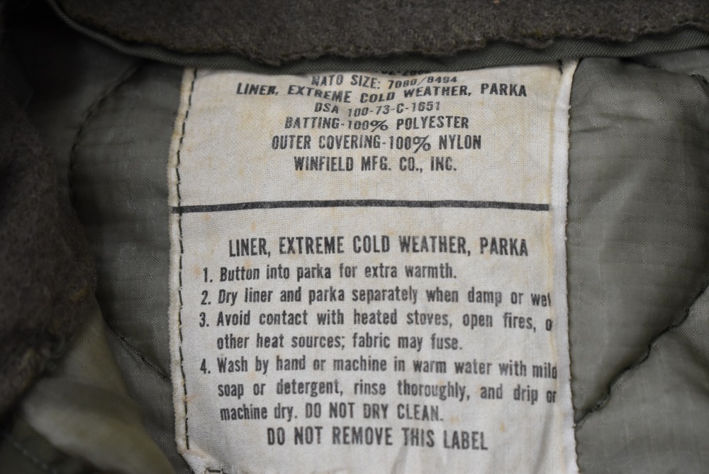 109937 [MC]  VINTAGE 65s US ARMY「M65 FISHTAIL PARKA」 フルセット フィッシュテールパーカー ヴィンテージ モッズコート
