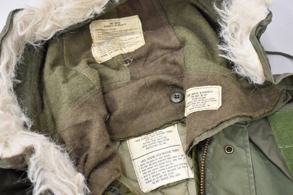 109937 [MC]  VINTAGE 65s US ARMY「M65 FISHTAIL PARKA」 フルセット フィッシュテールパーカー ヴィンテージ モッズコート