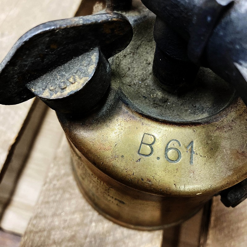 106073　「BLADON」 B61  BIRMINGHAM  ENGLAND   ブラス　トーチ　バーナー　ブロートーチ　コンロ　キャンプ　真鍮　　