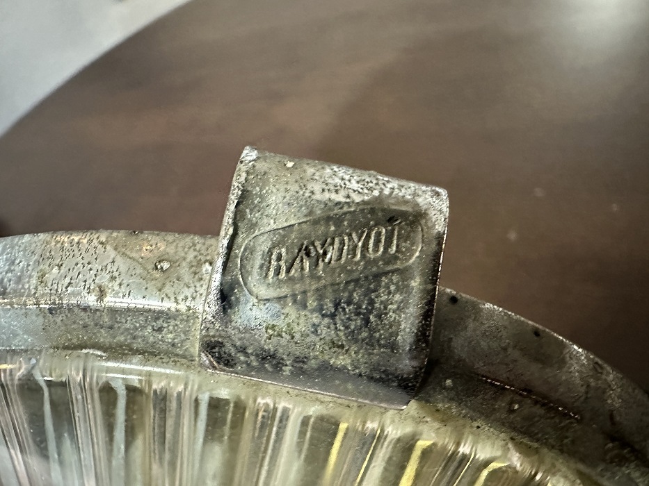 107328 ヴィンテージ 「RAYDYOT」 フォグランプ ライト パーツ 英国 MADE IN ENGLAND
