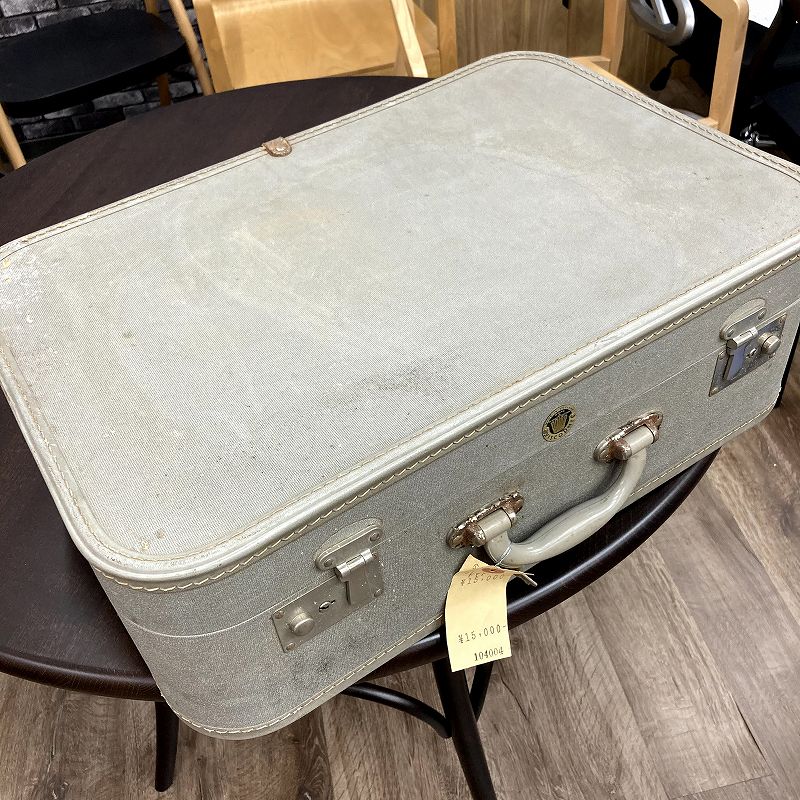 104004 ヴィンテージ　「VISCOUNT」　トランクケース　バッグ　ケース　 鍵付き