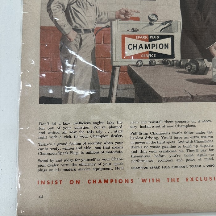 108082 CHAMPION 雑誌 切り抜き ヴィンテージバイク 英国車 古本 ヴィンテージ
