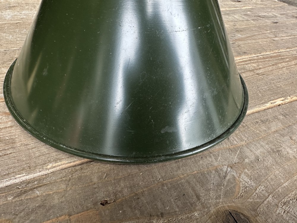 108426 ヴィンテージ　ランプシェード　ホウロウ