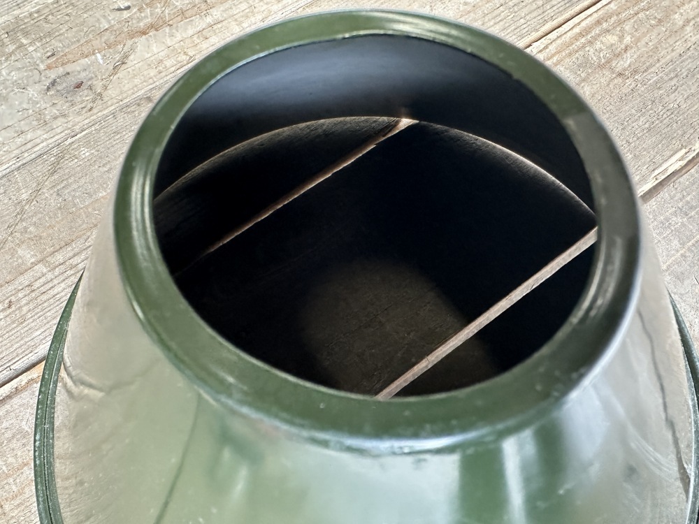 108426 ヴィンテージ　ランプシェード　ホウロウ