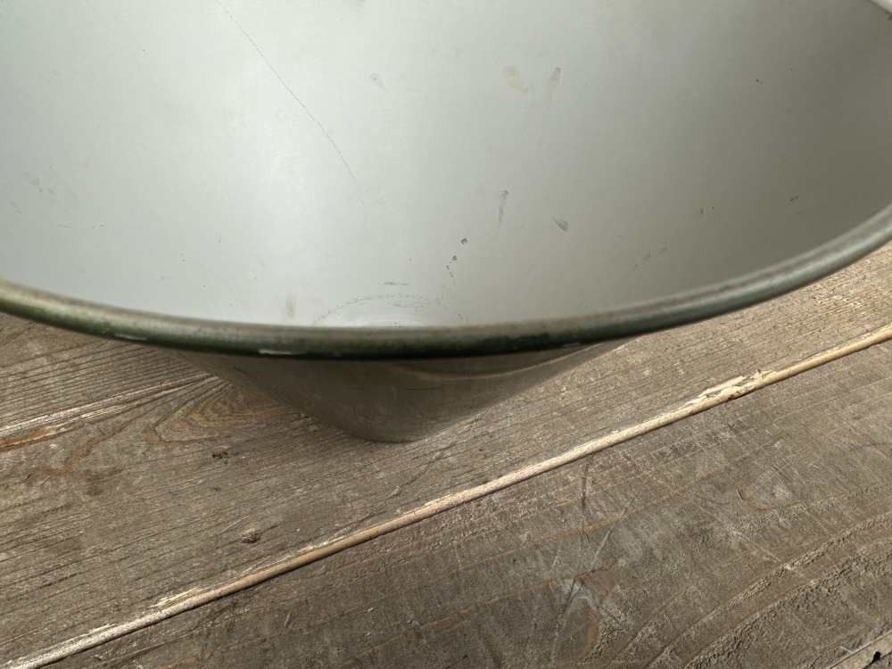 108426 ヴィンテージ　ランプシェード　ホウロウ