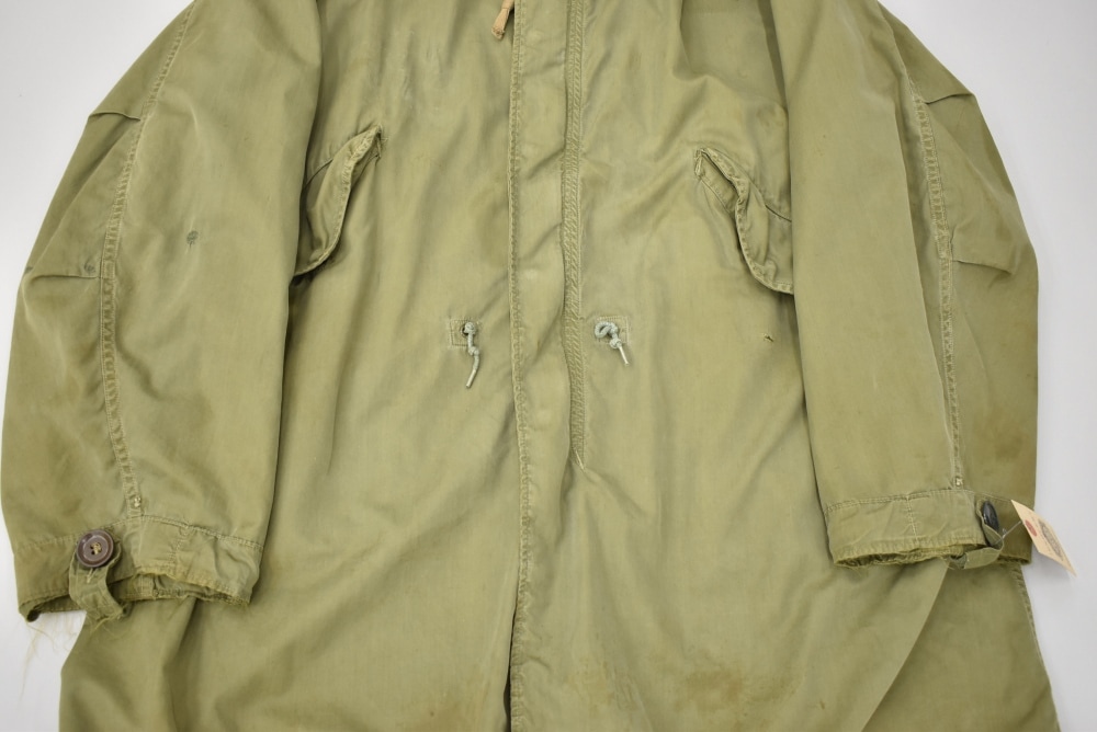 vintage 50s モッズコート ARMY US フィッシュテール M51 50年代 フィールドコート カーキ ミリタリー 米軍 アメリカ軍 50s ジャケット・アウター