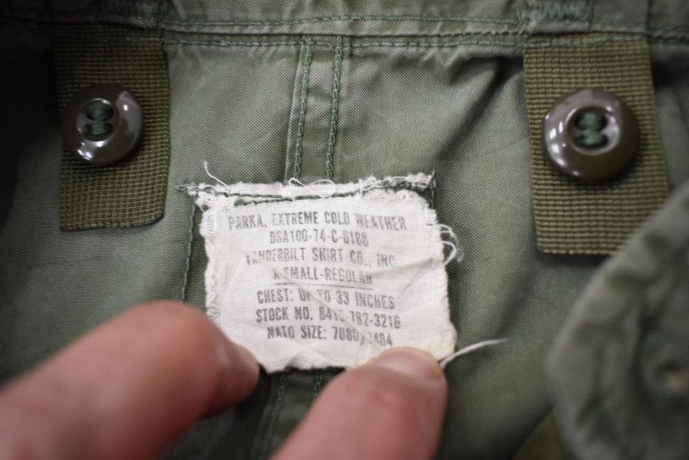 109928 [MC]  VINTAGE 65s US ARMY「M65 FISHTAIL PARKA」 フィッシュテールパーカー ヴィンテージ モッズコート