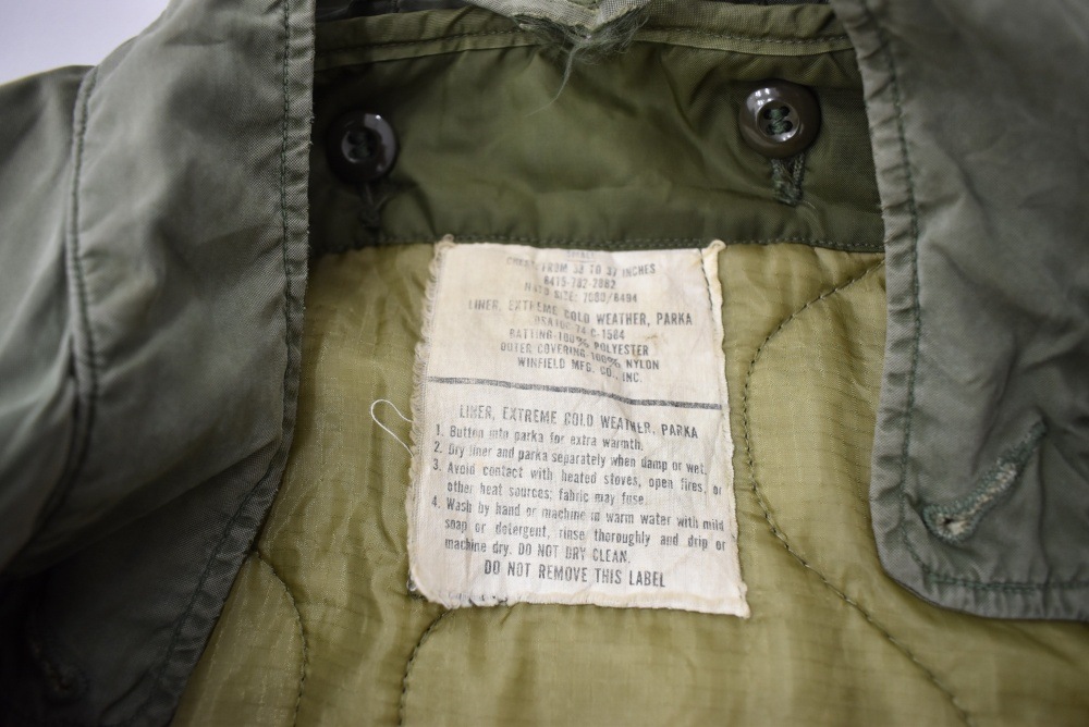 109928 [MC]  VINTAGE 65s US ARMY「M65 FISHTAIL PARKA」 フィッシュテールパーカー ヴィンテージ モッズコート