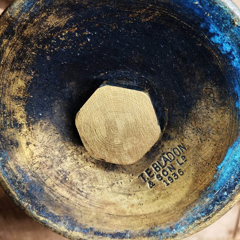 106075 「BLADON」 BIRMINGHAM ENGLAND ブラス トーチ バーナー ブロートーチ コンロ キャンプ 真鍮