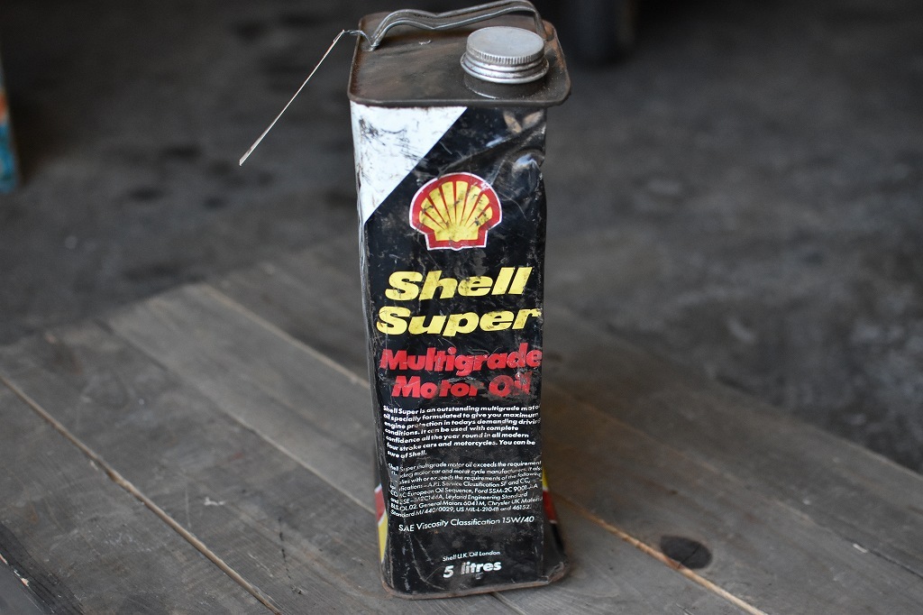 106758 SHELL SUPER　ガソリン缶　