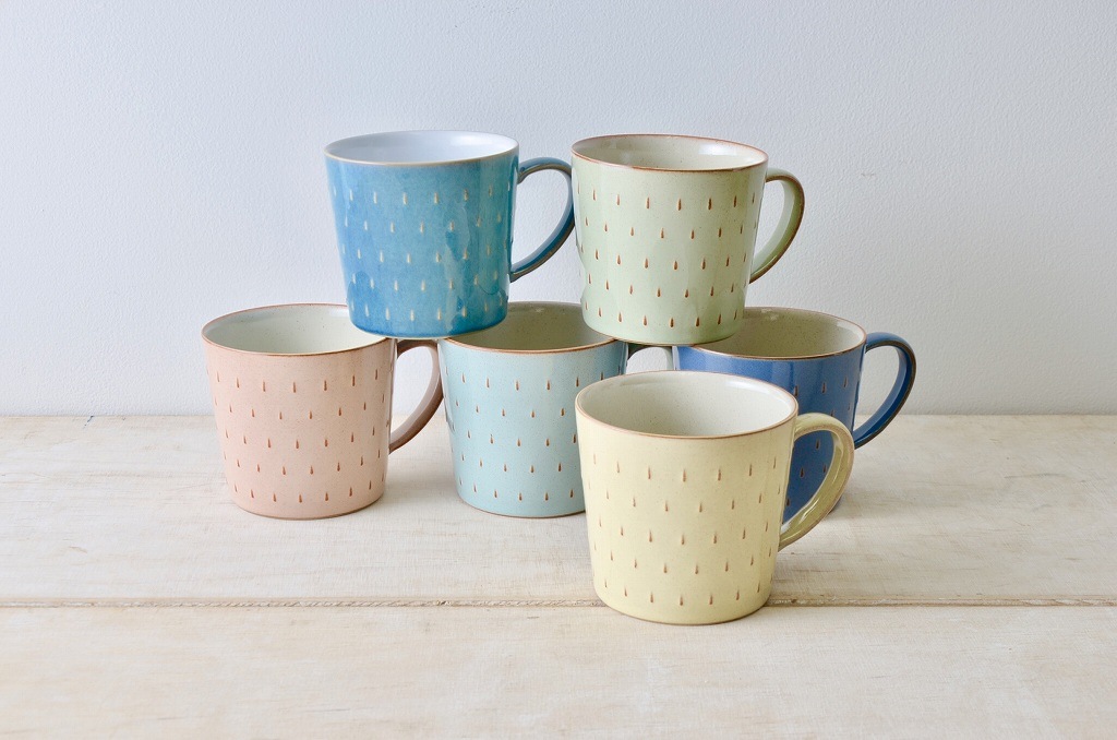 Z0070-ED9321 英国製 「Denby」　デンビー　ヘリテージパビリオン　カスケードマグ　350ml