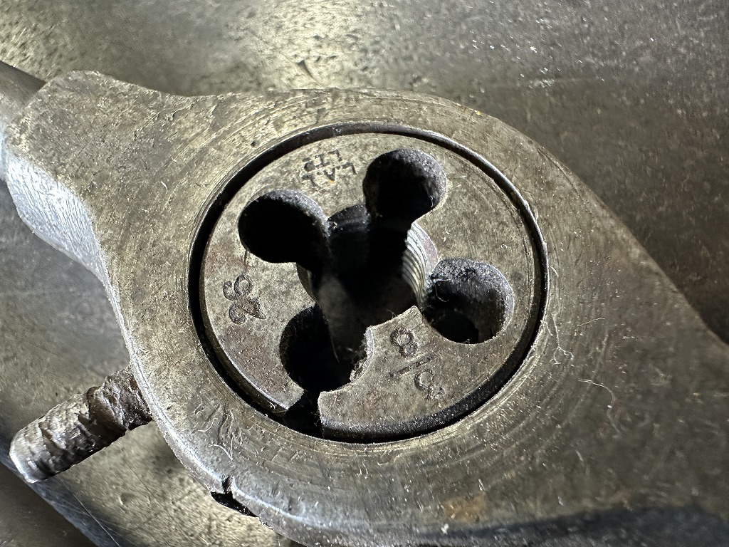 108031 ヴィンテージ ダイスハンドル ダイスレンチ タップ・ダイス ツール 工具 英国 MADE IN ENGLAND