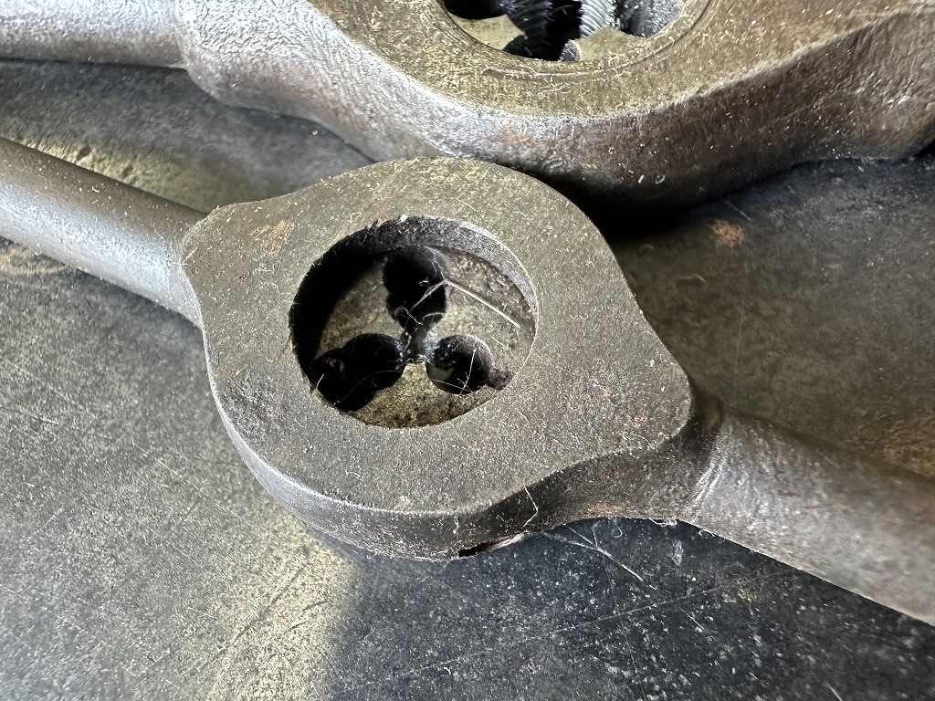 108031 ヴィンテージ ダイスハンドル ダイスレンチ タップ・ダイス ツール 工具 英国 MADE IN ENGLAND