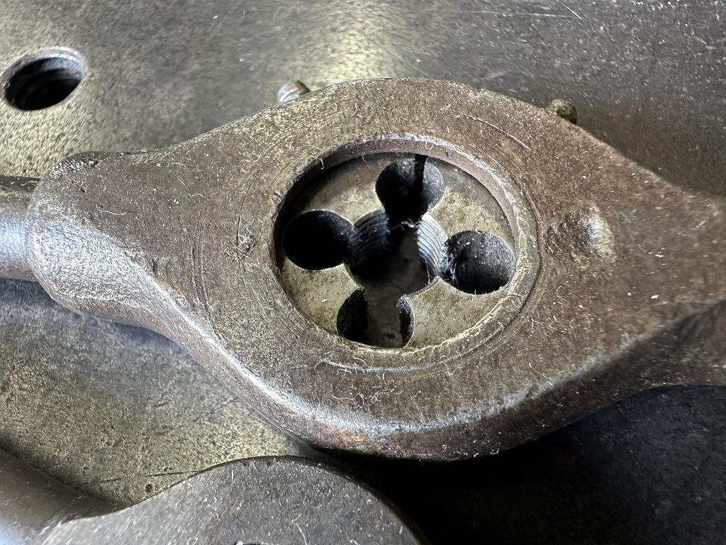 108031 ヴィンテージ ダイスハンドル ダイスレンチ タップ・ダイス ツール 工具 英国 MADE IN ENGLAND