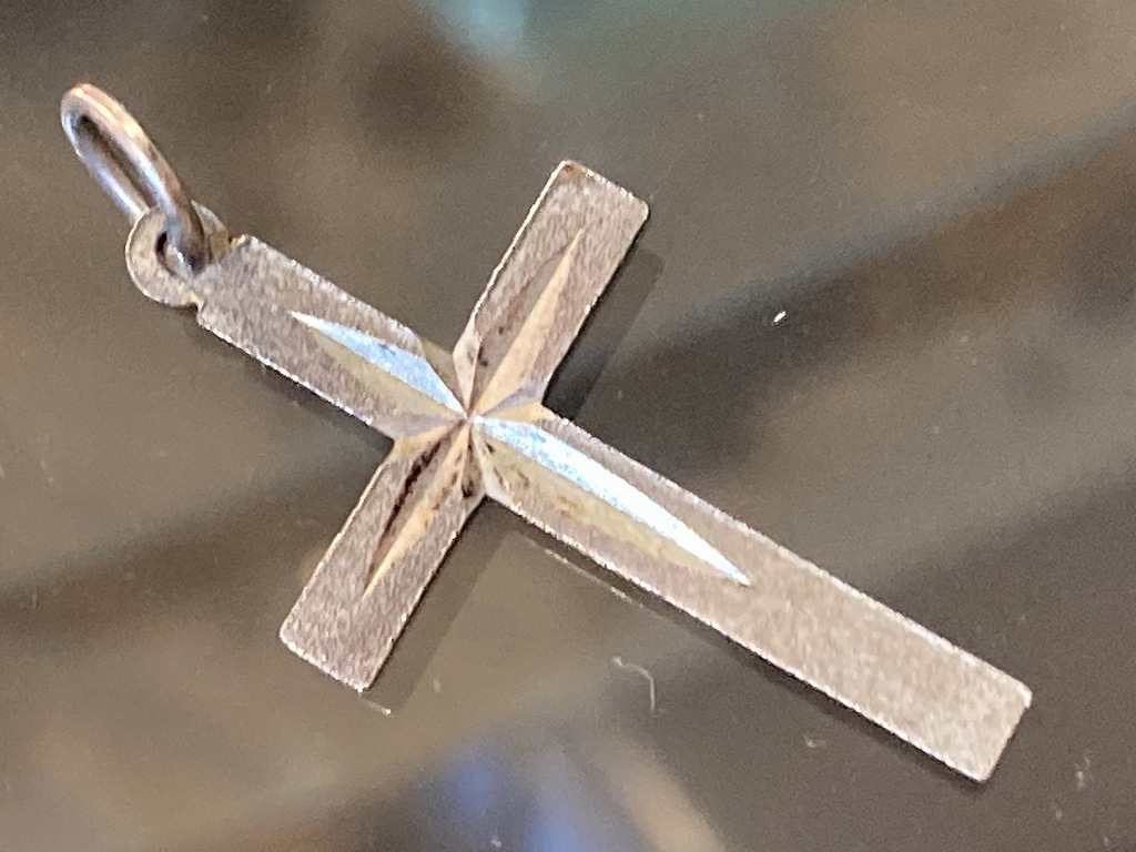 108687「CROSS」 925 SILVER ジュエリー　MADE IN ENGLAND 
