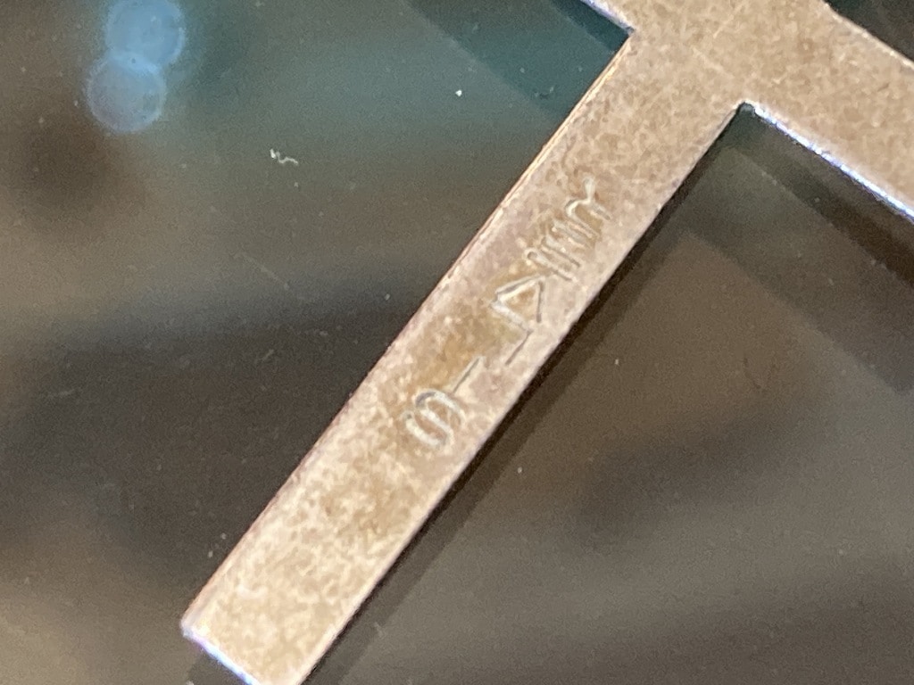 108687「CROSS」 925 SILVER ジュエリー　MADE IN ENGLAND 