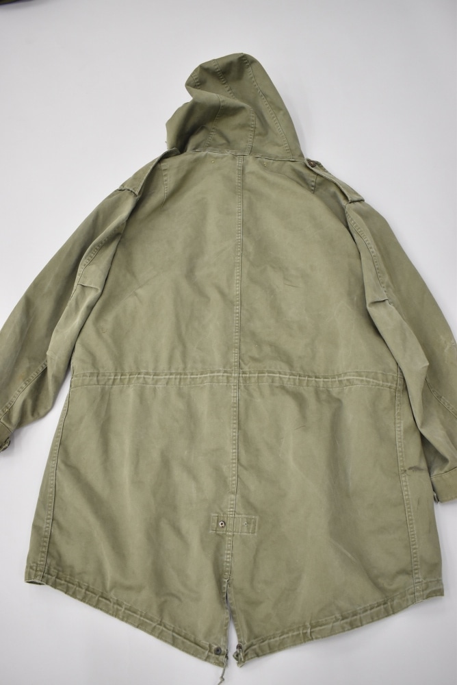 US ARMYm-51 Fish tail parka m-1951モッズコート 70'S U.S ARMY M-65 Fish Tail Parka Full Set Aluminum Zipper XS 70