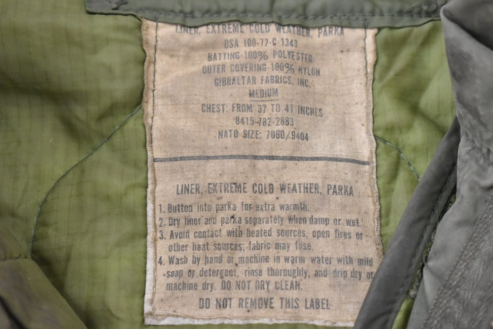 109929 [MC]  VINTAGE 65s US ARMY「M65 FISHTAIL PARKA」 フィッシュテールパーカー ヴィンテージ モッズコート