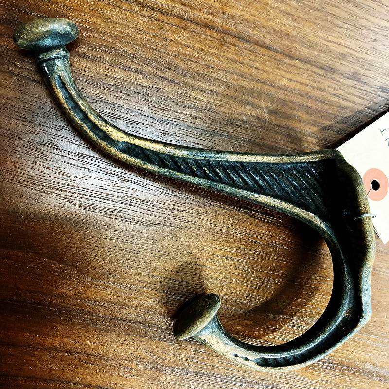 104639 ヴィンテージ アイアンフック ウォールハンガー コートフック