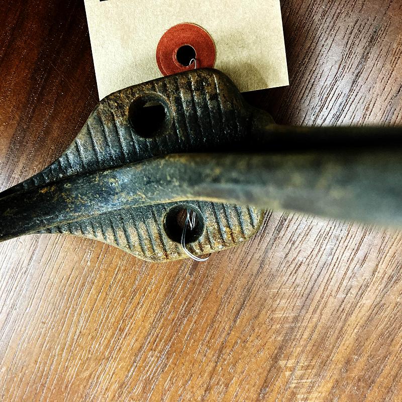 104639 ヴィンテージ アイアンフック ウォールハンガー コートフック