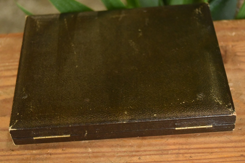 103811 ヴィンテージ　カトラリーボックス　箱　英国