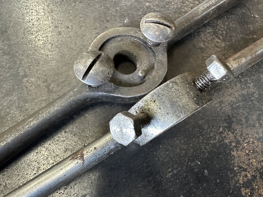 108033 ヴィンテージ ダイスハンドル ダイスレンチ タップ・ダイス ツール 工具 英国 MADE IN ENGLAND