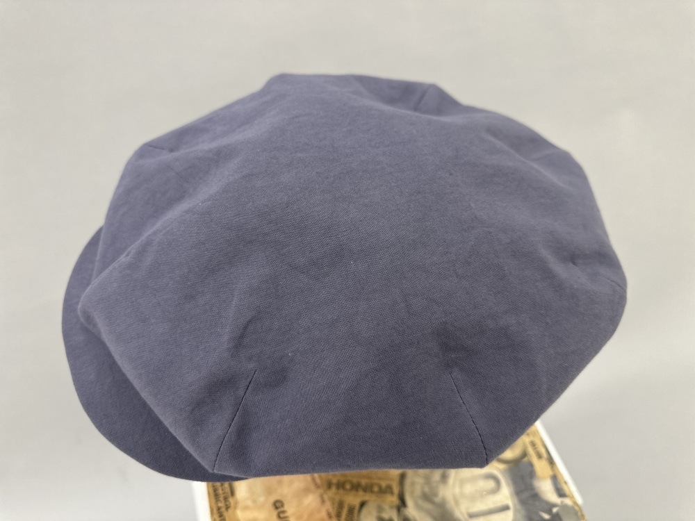 SHAMS PANCAKE CAP BLUE GRAY size:58cm/M/size:60cm/L