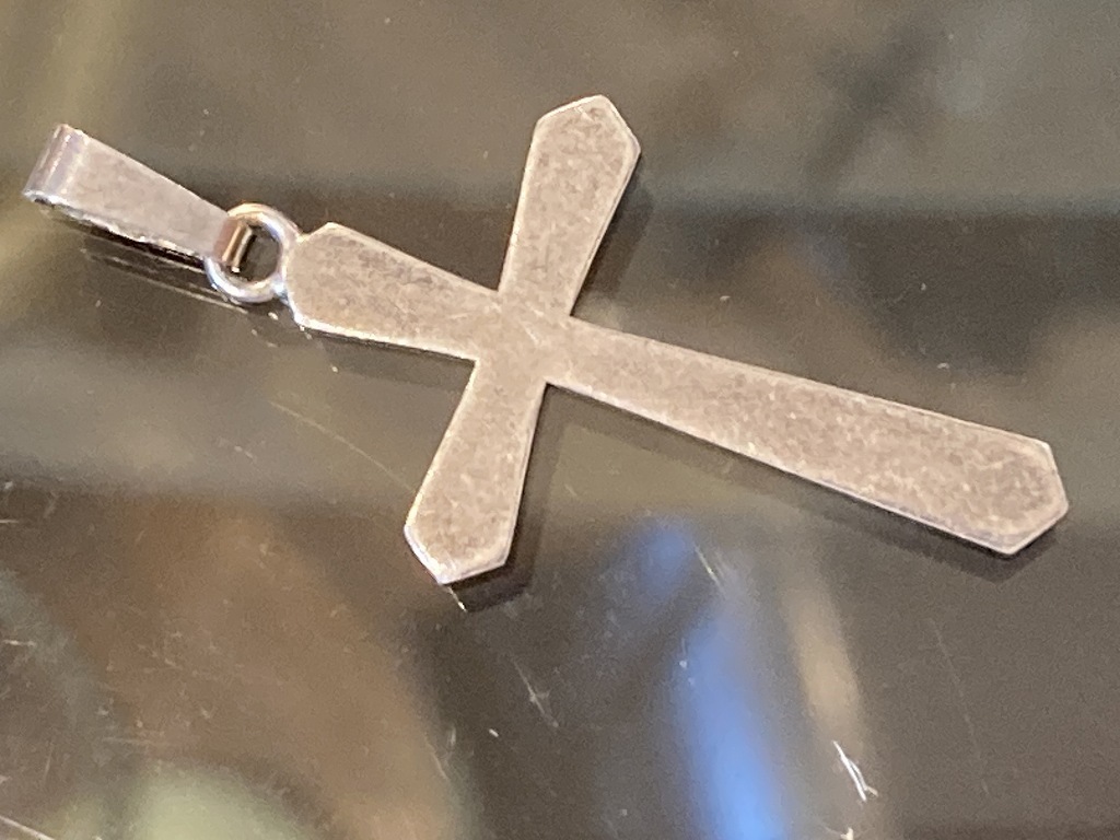 108686「CROSS」 925 SILVER ジュエリー　MADE IN ENGLAND 