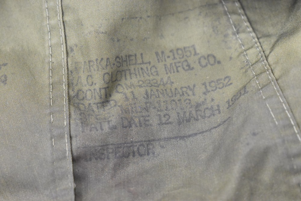 109467 [MC]  VINTAGE 50s US ARMY「M51 FISHTAIL PARKA」 フィッシュテールパーカー ヴィンテージ モッズコート