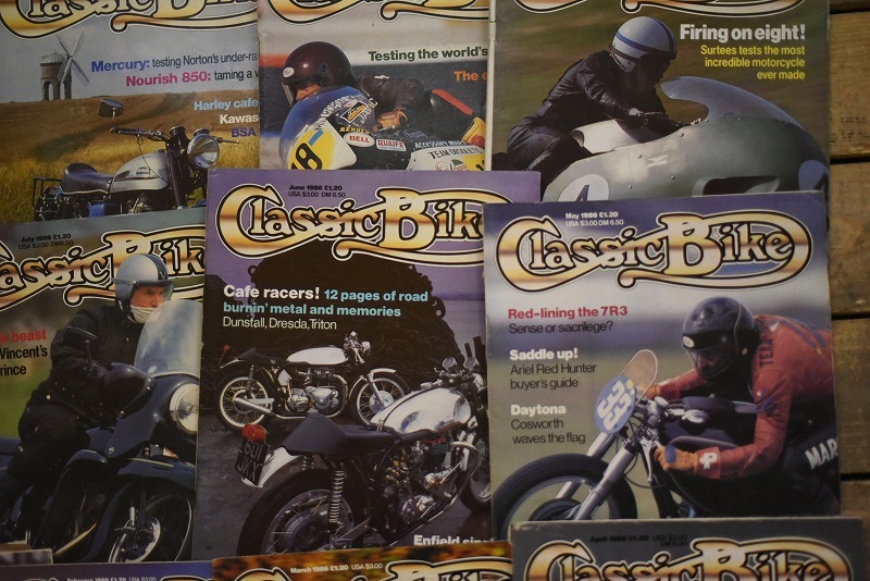 B0864 「Classic Bike」 クラシックバイク　12冊セット　ヴィンテージ　モーターサイクル誌　古本　雑誌