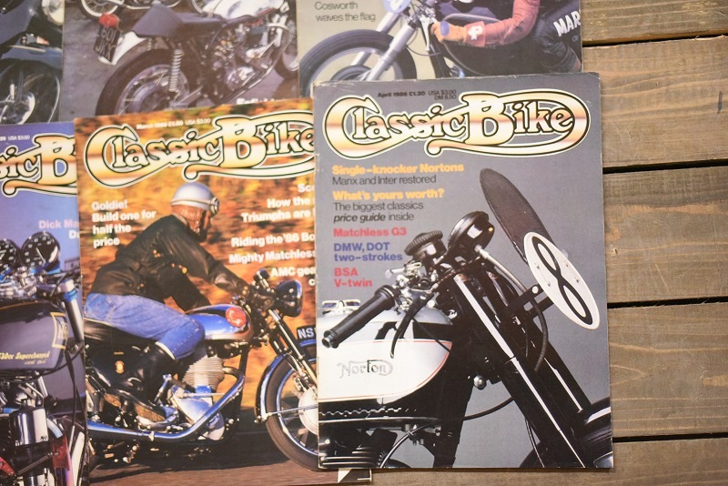 B0864 「Classic Bike」 クラシックバイク　12冊セット　ヴィンテージ　モーターサイクル誌　古本　雑誌