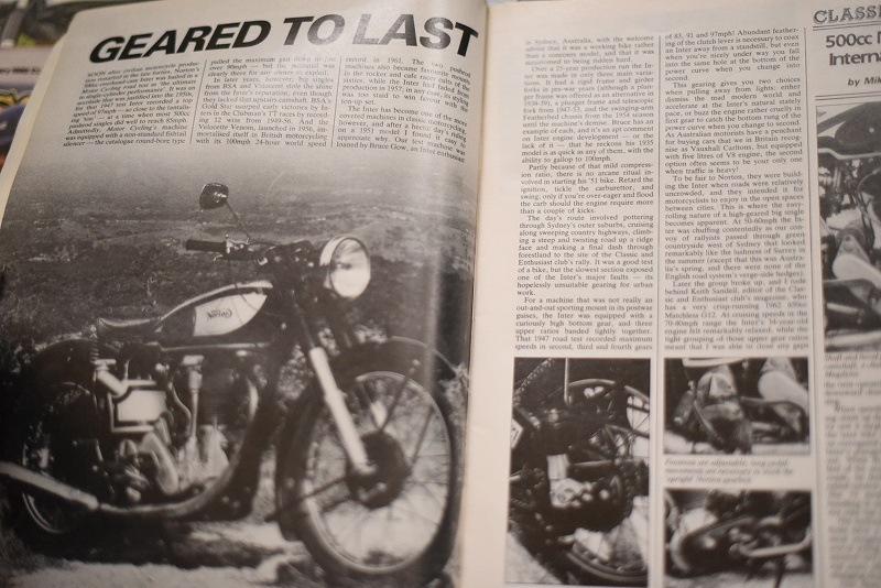 B0864 「Classic Bike」 クラシックバイク　12冊セット　ヴィンテージ　モーターサイクル誌　古本　雑誌