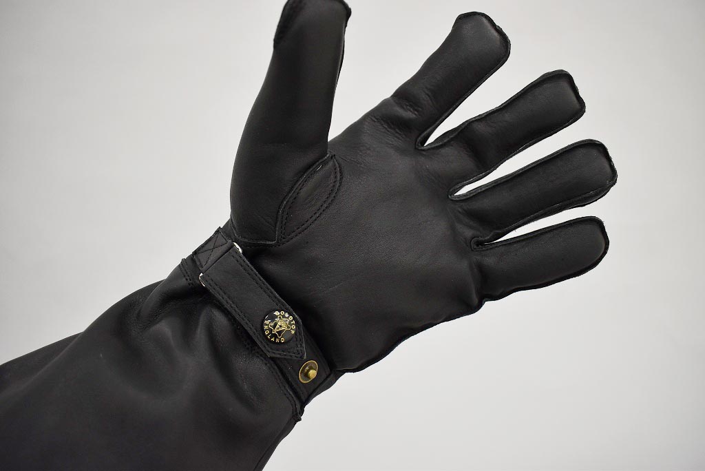 英国 「GOLDTOP」 Merino Wool Lined Gauntlet 本革ガントレット グローブ