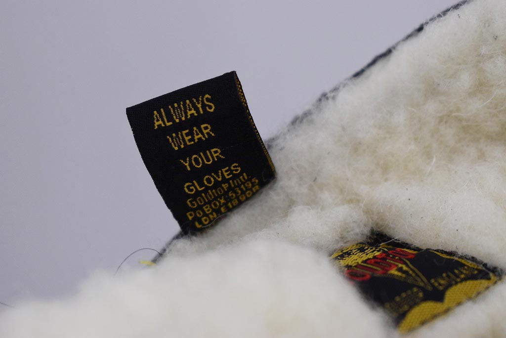 英国 「GOLDTOP」 Merino Wool Lined Gauntlet 本革ガントレット グローブ