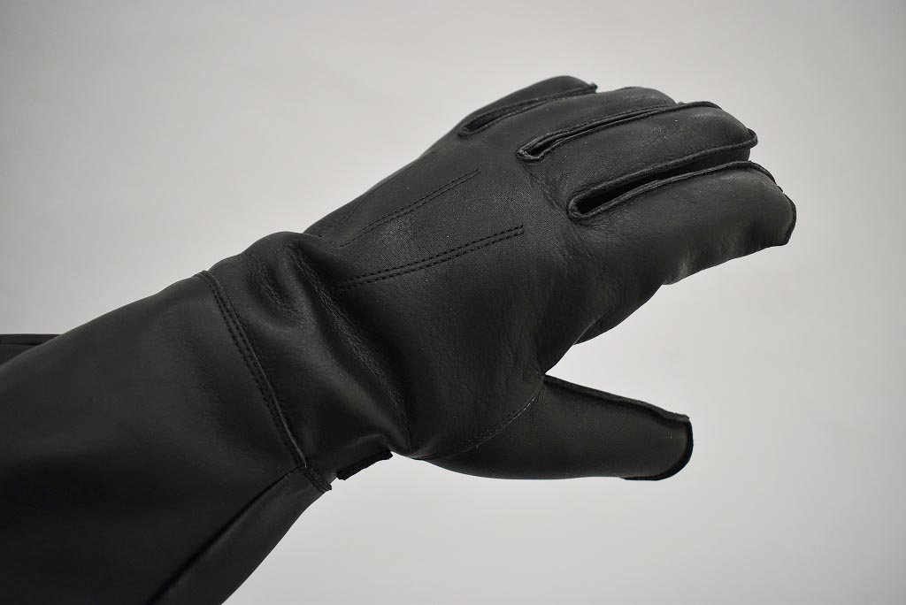 英国 「GOLDTOP」 Merino Wool Lined Gauntlet 本革ガントレット グローブ