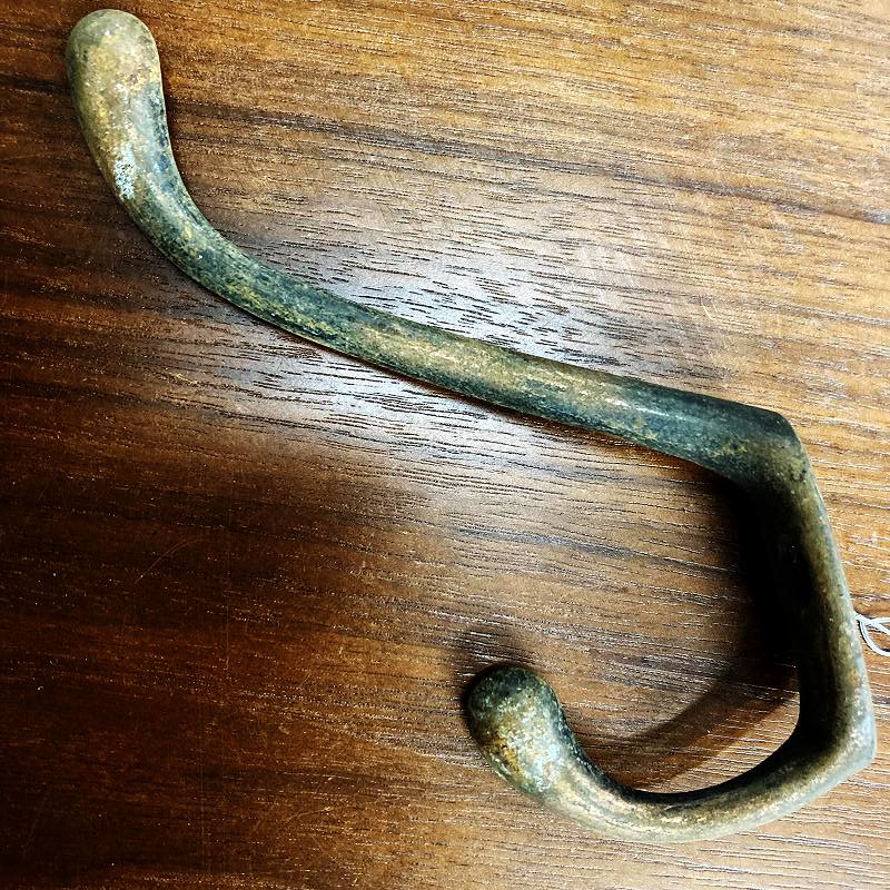 104638 ヴィンテージ アイアンフック ウォールハンガー コートフック