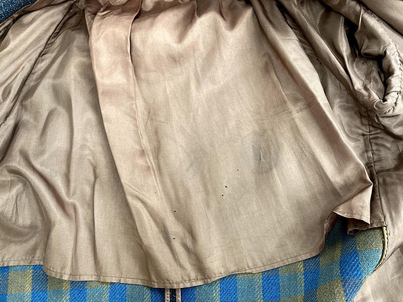 100942 UK ヴィンテージ　ロングコート  英国製　MADE IN ENGLAND