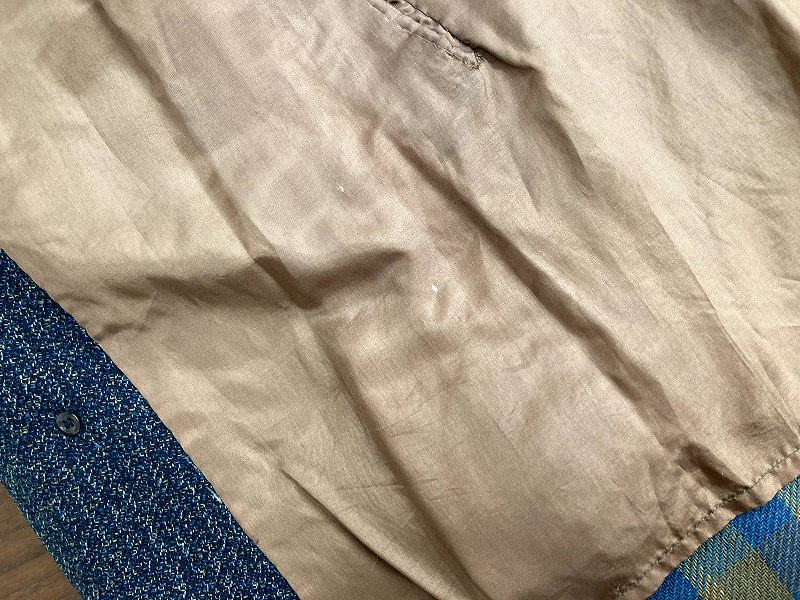 100942 UK ヴィンテージ　ロングコート  英国製　MADE IN ENGLAND